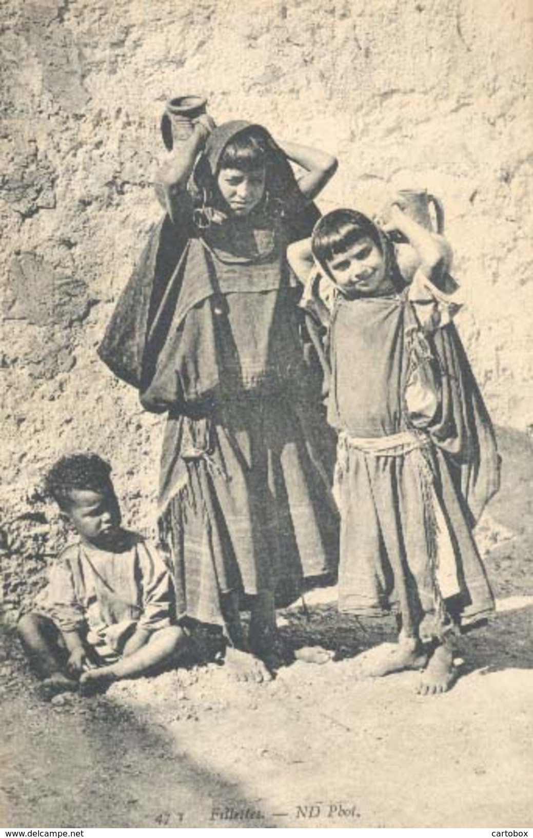 Algerie, Fillettes - Kinderen