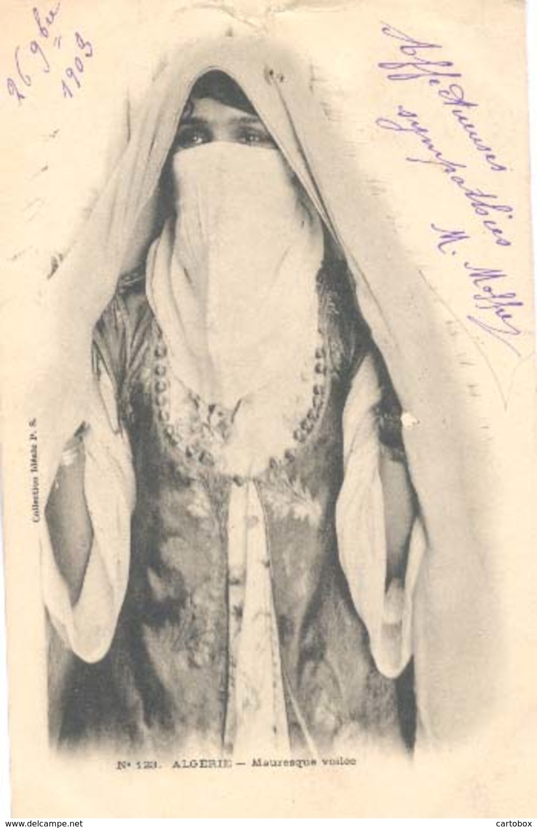 Algerie, Mauresque Voilée - Vrouwen