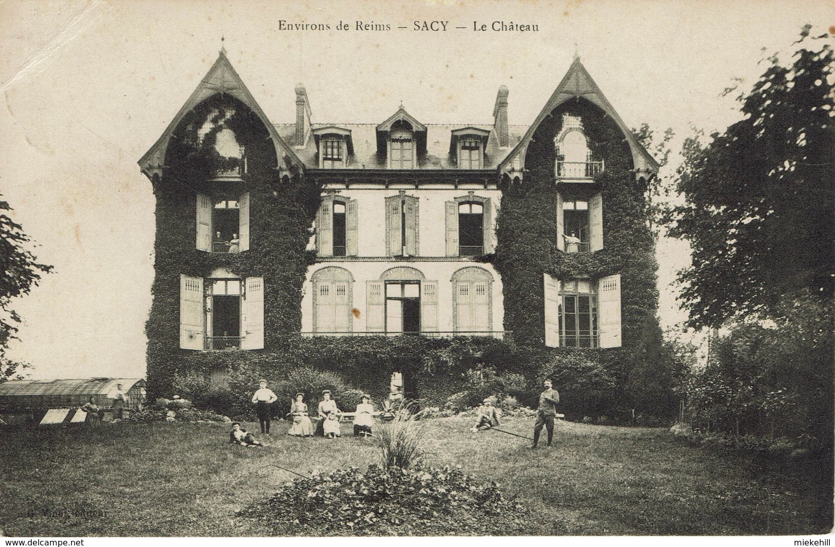 SACY- LE CHATEAU-ENVIRONS DE REIMS- - Reims