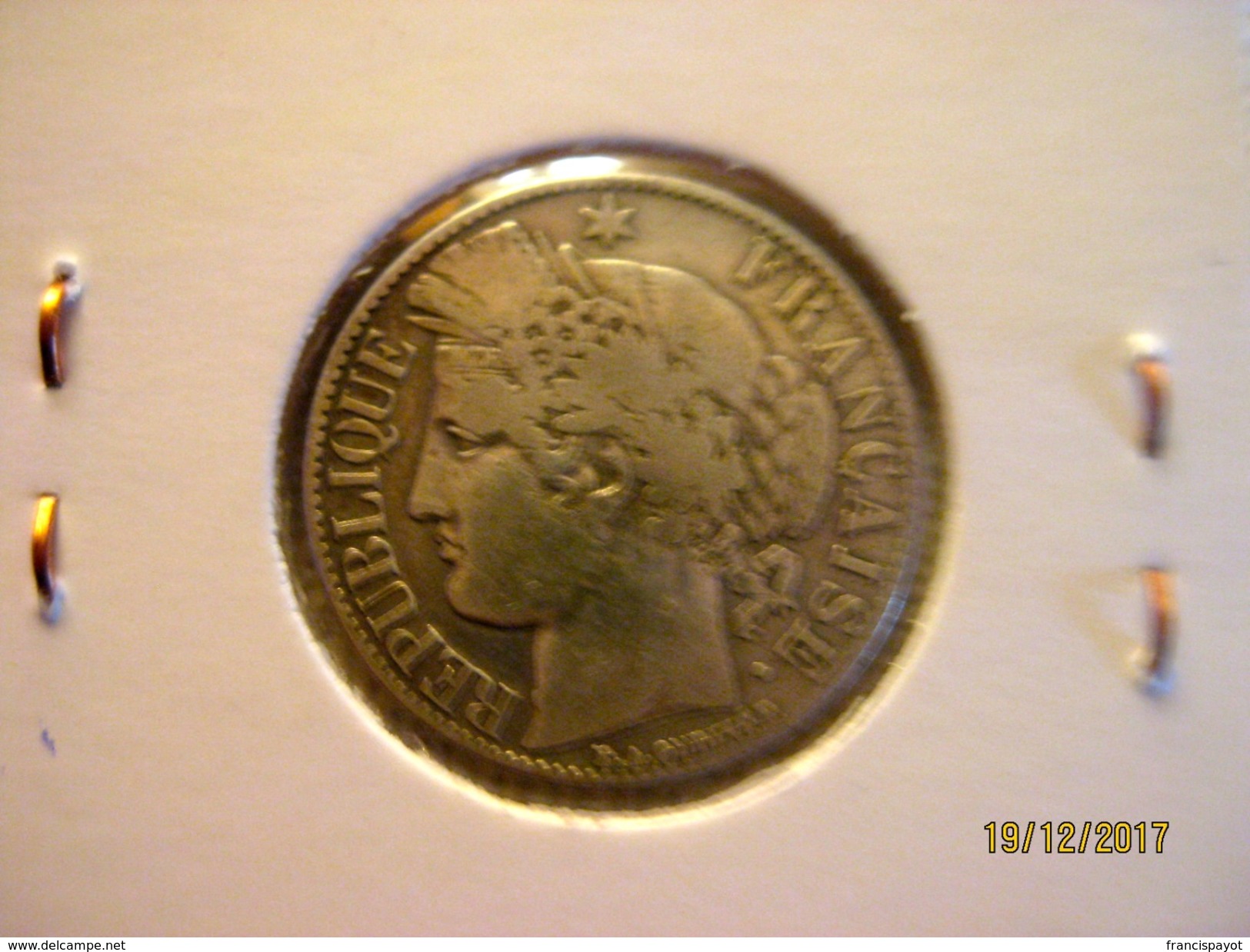 France 1 Franc 1887 A - 1 Franc