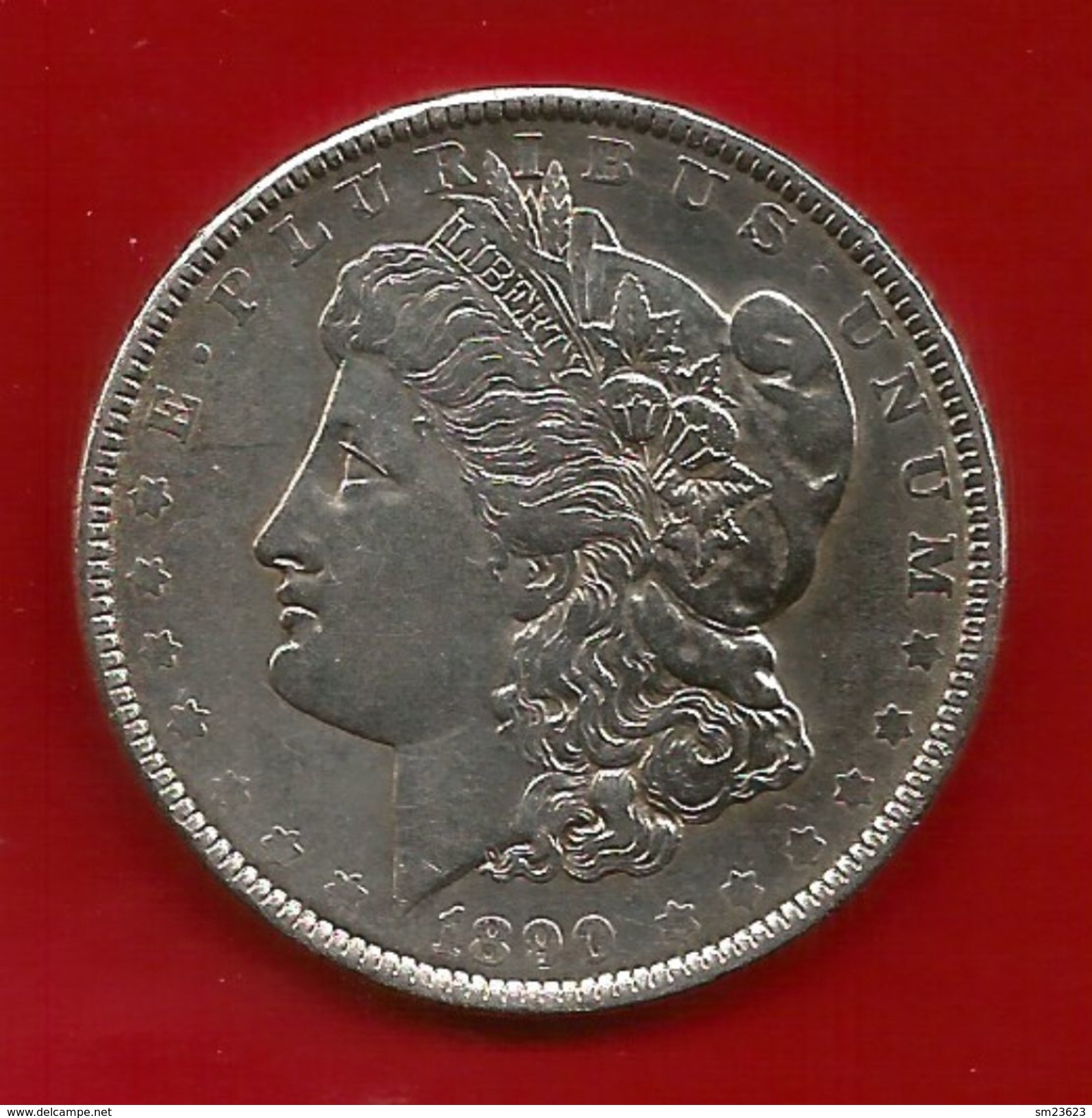 USA 1880 , One Dollar Morgan Münze - Philadelphia - 27 Gr. Silbermünze - - 1878-1921: Morgan