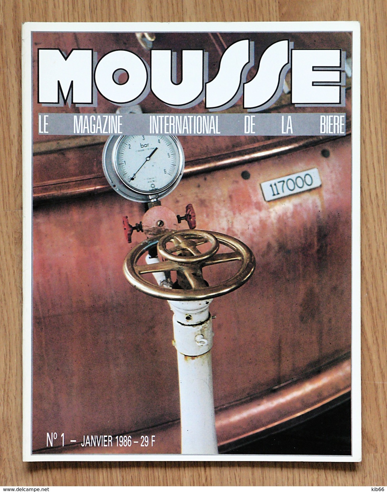 Très Rare “MOUSSE“ : N° 1, Janvier 1986 – Le Magazine International De La Bière, Epinal - Brocantes & Collections