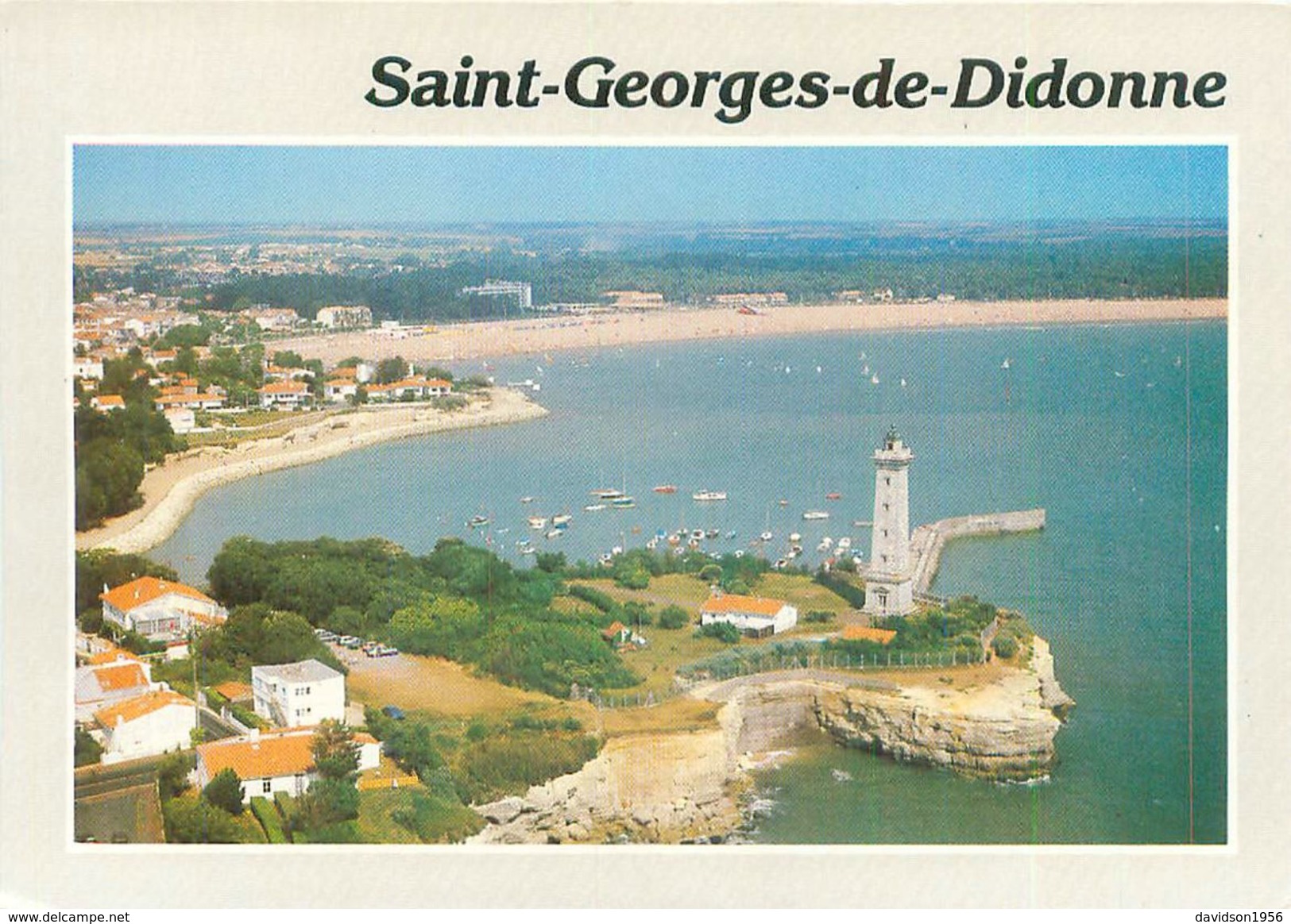 Carte  -    St Georges De Didonne -  Le Phare ,le Port Et La Plage      AX1137 - Saint-Georges-de-Didonne