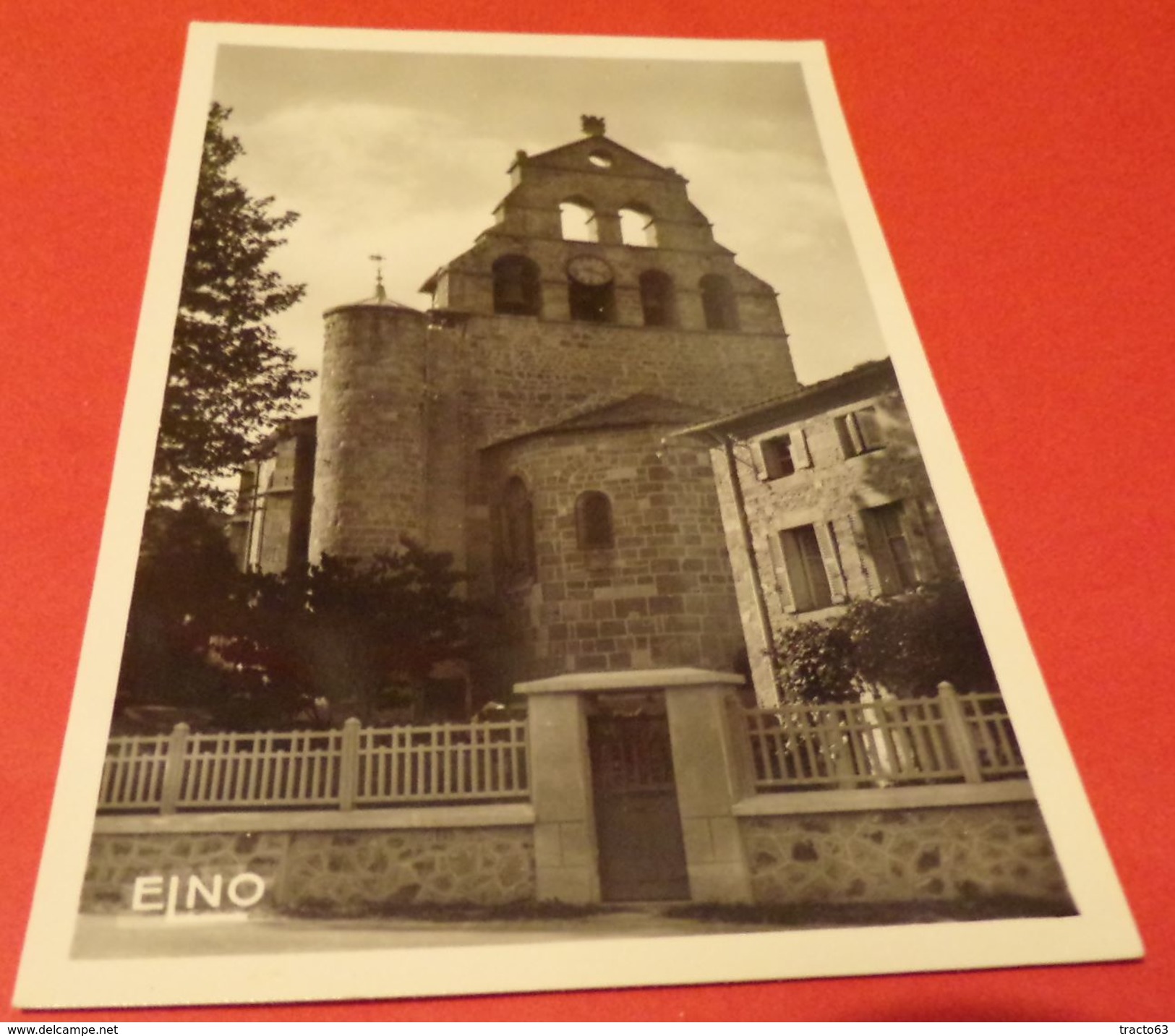 CARTE POSTALE HAUTE LOIRE : BEAUZAC, EGLISE ROMANE, ETAT VOIR PHOTO  . POUR TOUT RENSEIGNEMENT ME CONTACTER. REGARDEZ ME - Sonstige & Ohne Zuordnung