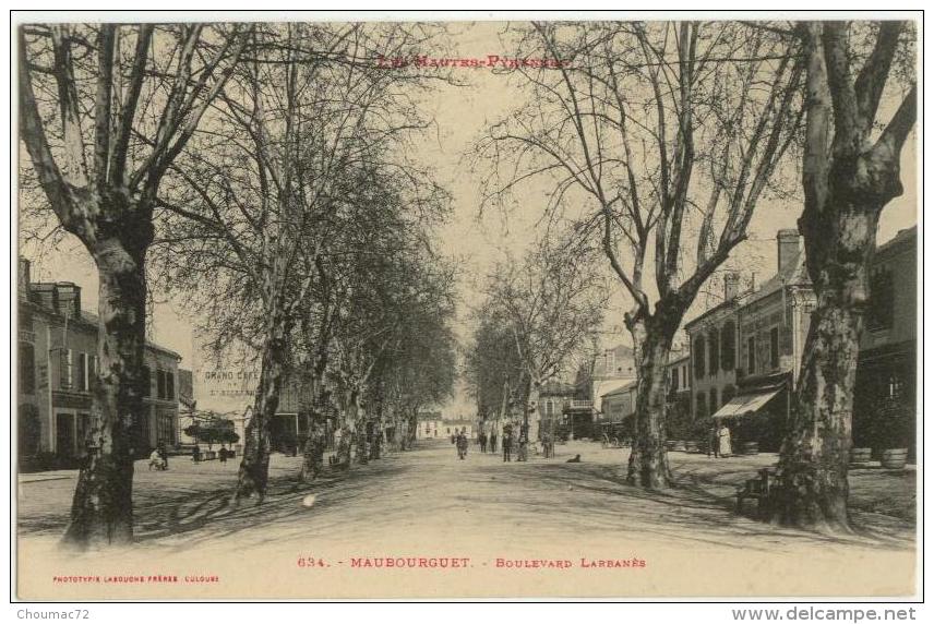 (65) 031, Maubourget, Labouche 634, Boulevard Larranès, Non Voyagée, TB - Maubourguet