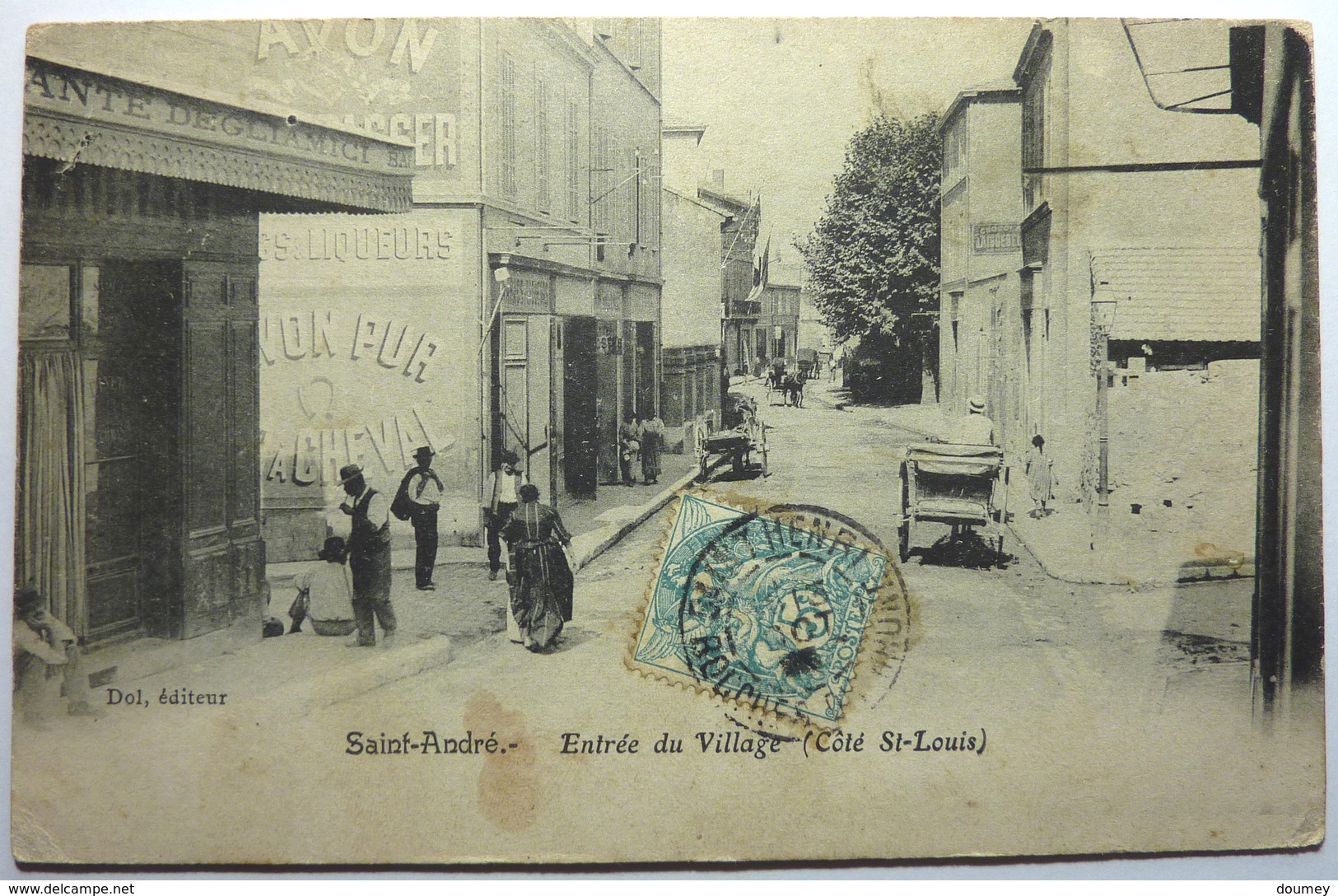 ENTRÉE DU VILLAGE (COTÉ St LOUIS) - SAINT ANDRÉ - Autres & Non Classés