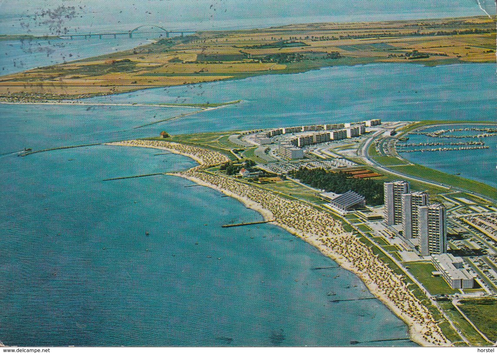 D-23769 Insel Fehmarn -  Burg - Luftbild - Bridge - Air View - Nice Stamp - Fehmarn