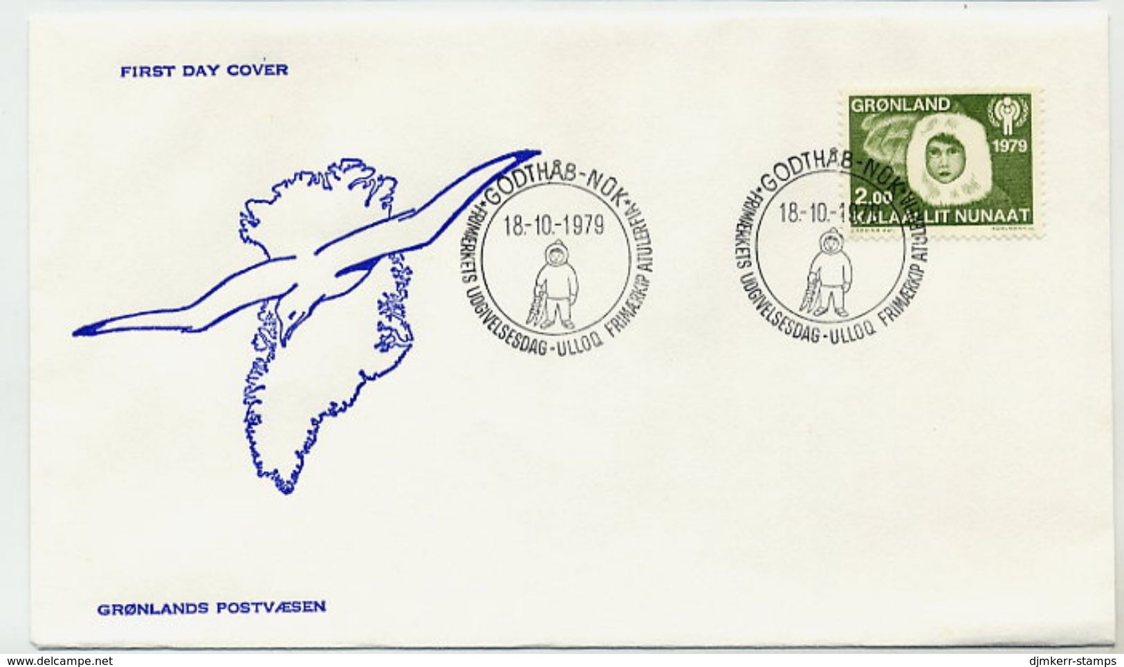 GREENLAND 1979 Year Of The Child. On FDC.  Michel 118 - FDC