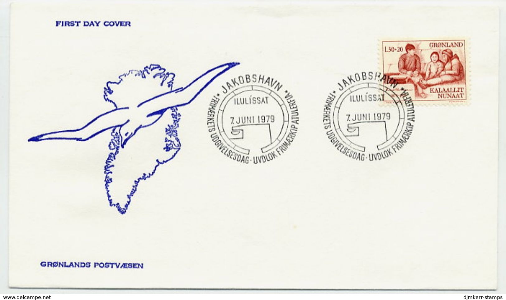 GREENLAND 1979 Rasmussen Centenary On FDC.  Michel 116 - FDC