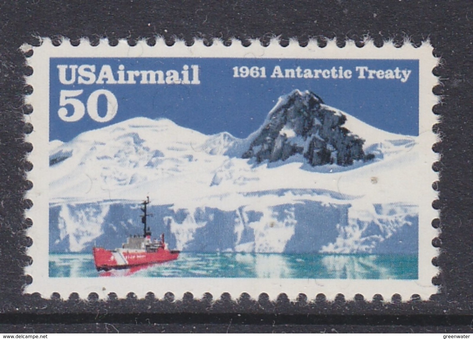 USA 1961 Antarctic Treaty 1v ** Mnh (37173E) Promotion - Ongebruikt