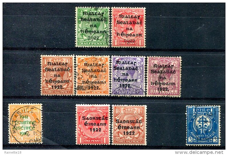 Irlande  Lot Divers Oblitérés Et  * - Used Stamps