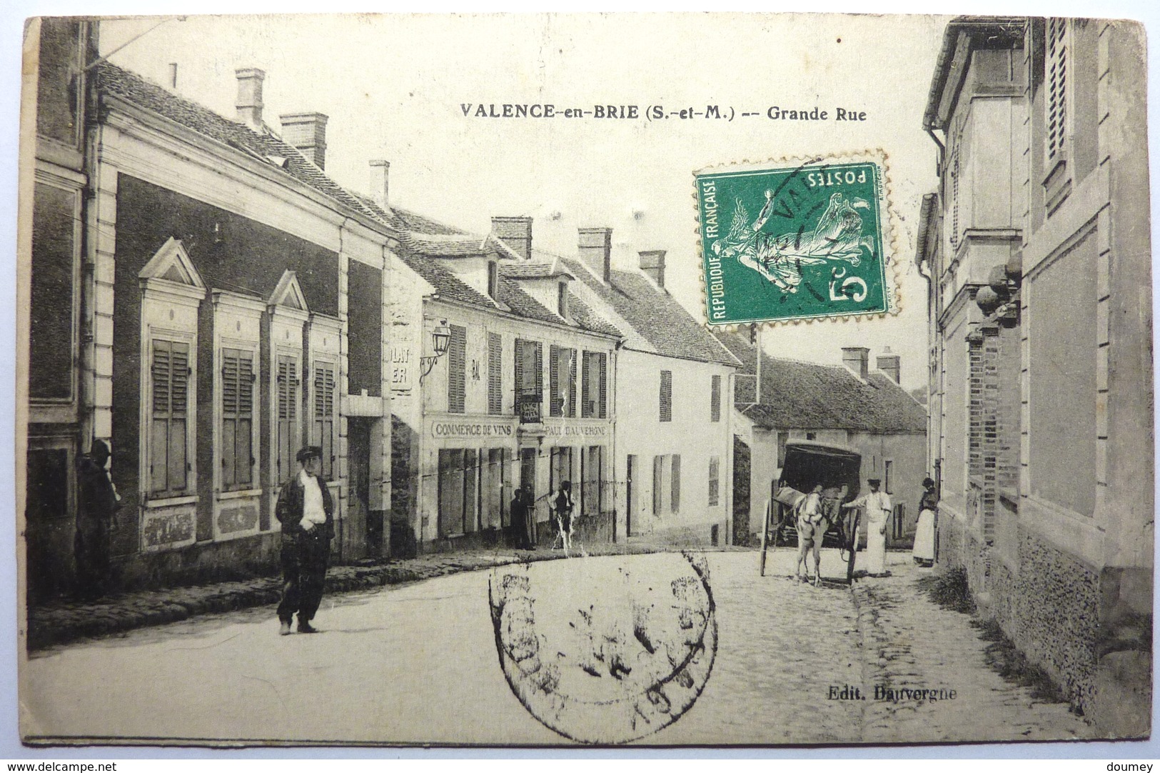 GRANDE RUE - VALENCE EN BRIE - Autres & Non Classés