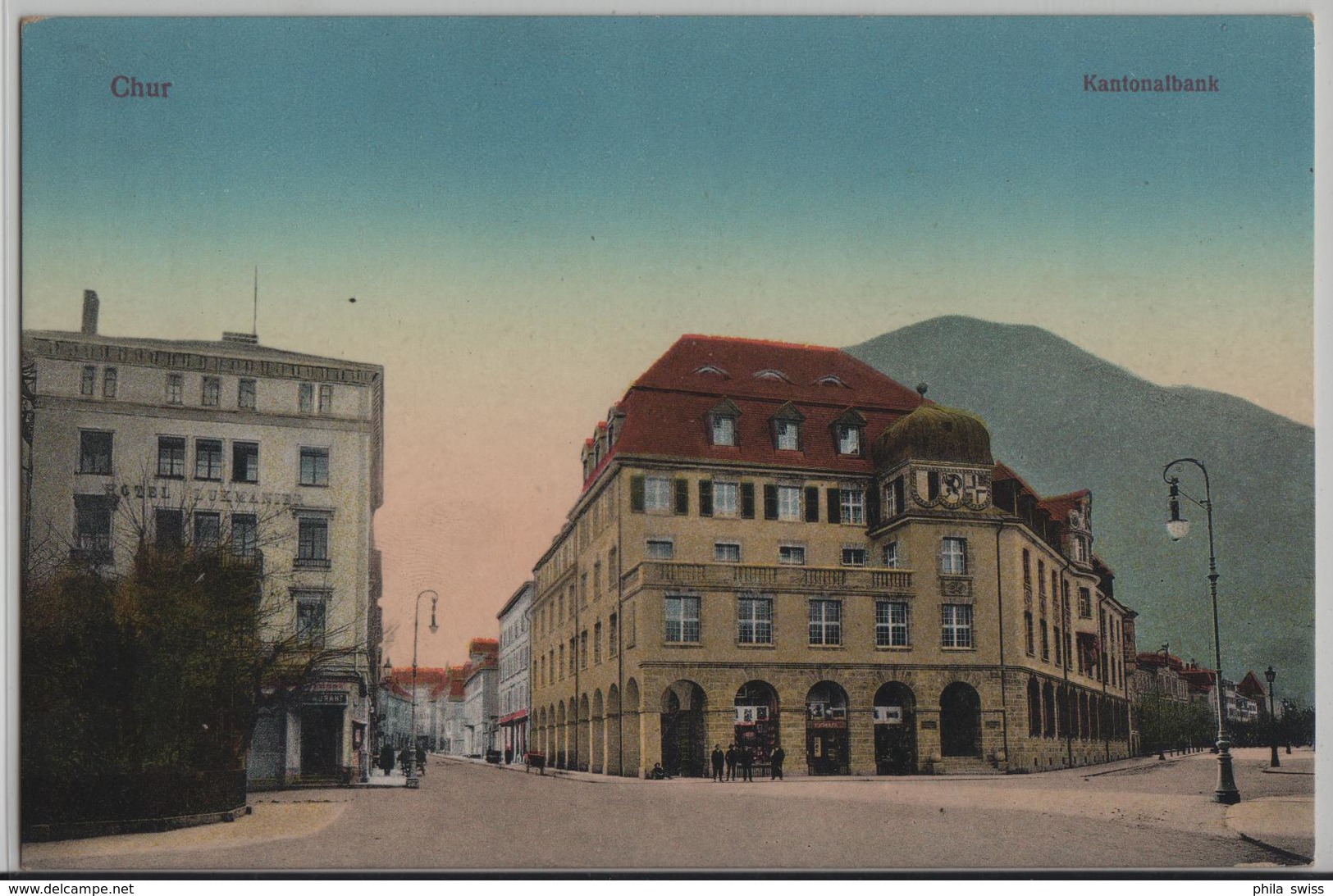 Chur - Kantonalbank - Animee - Photo: Guggenheim No. 9902 - Coire