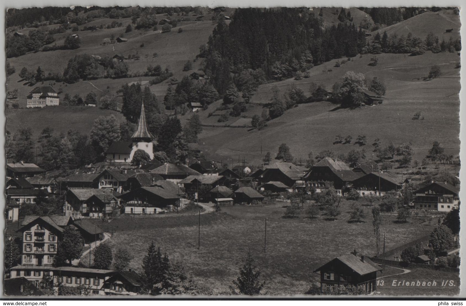 Erlenbach Im Simmental - Generalansicht - Erlenbach Im Simmental