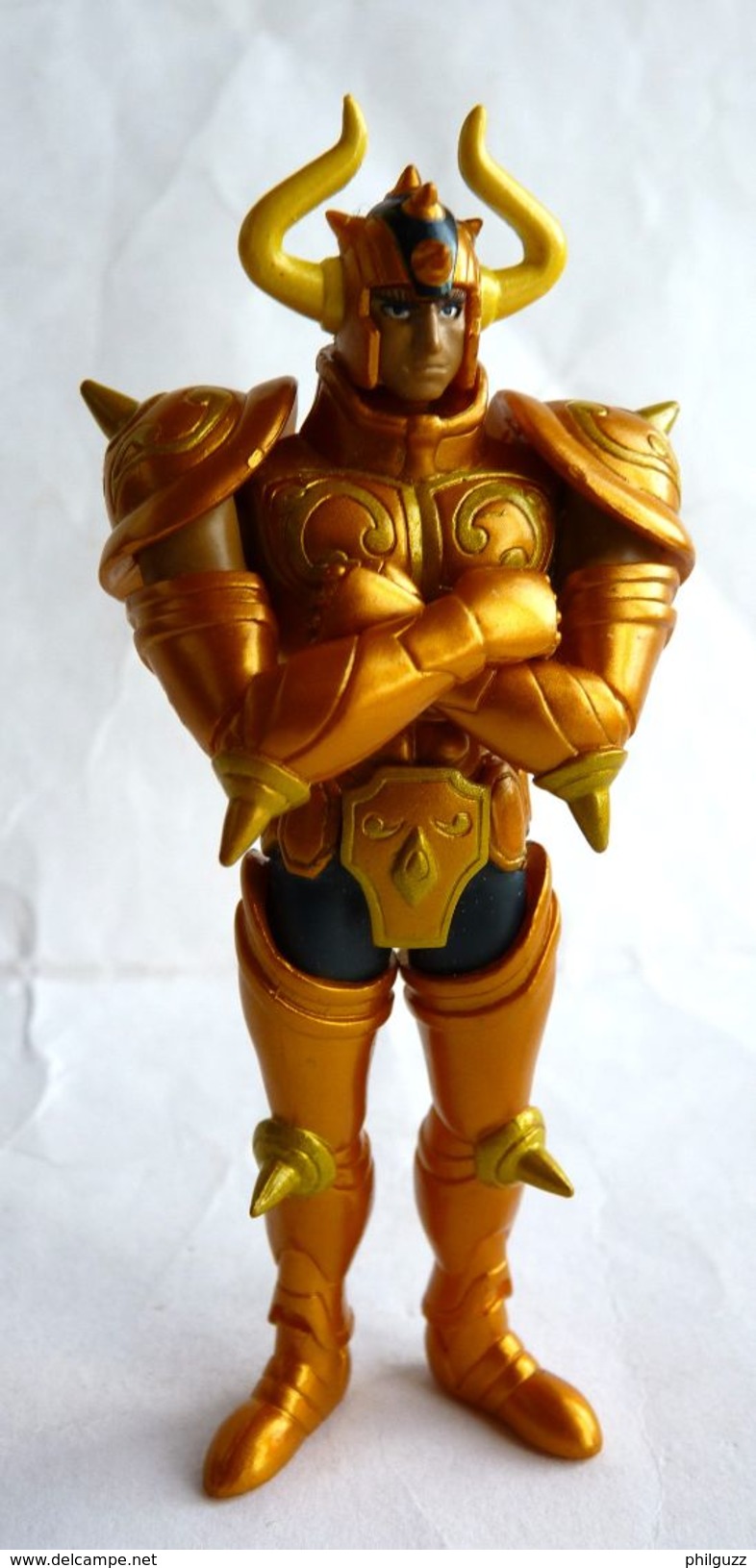 FIGURINE GASHAPON CHEVALIERS DU ZODIAC Chevalier D'or Du Taureau Aldébaran Série 2 2003 (1) - Chevaliers Du Zodiaque