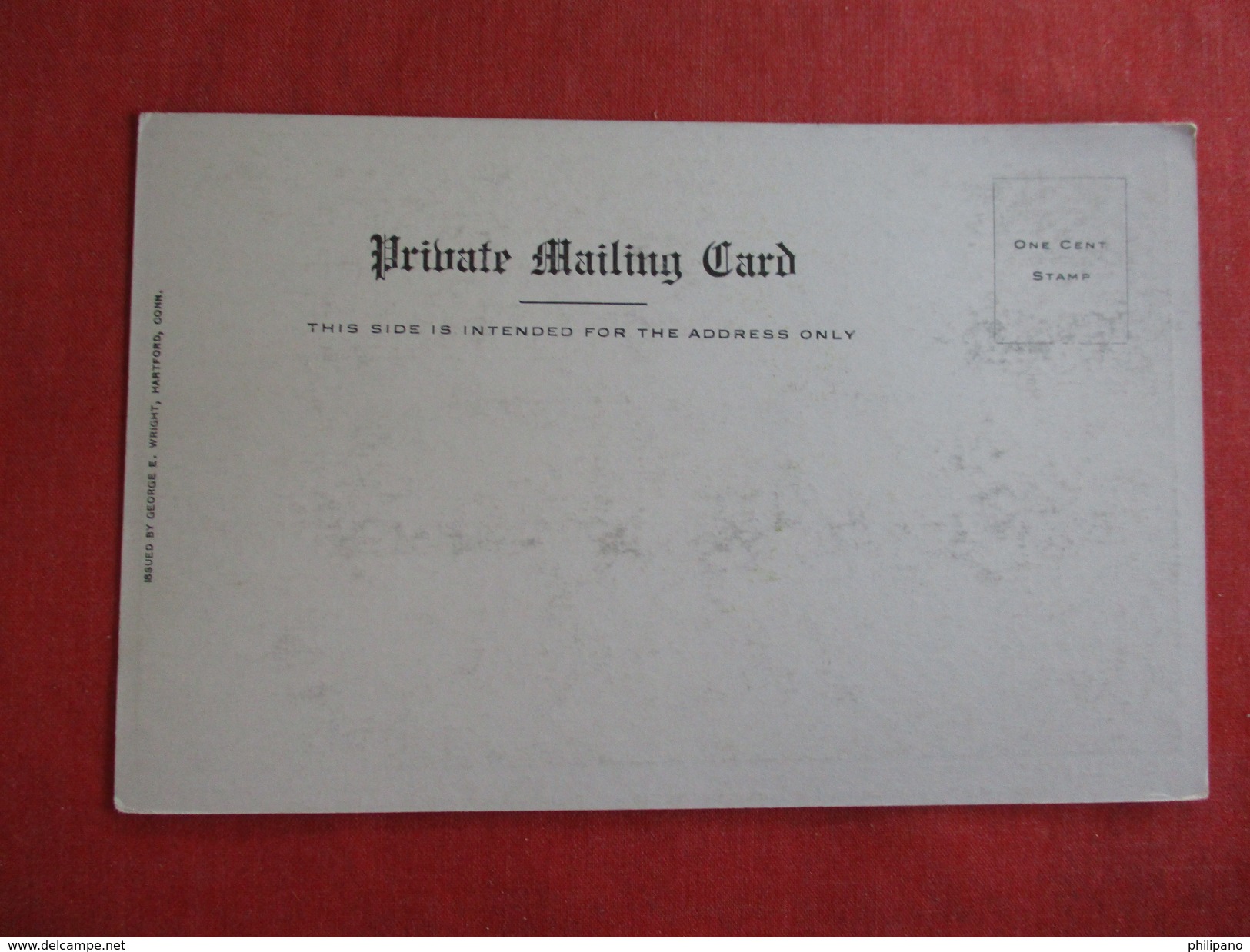 Private Mailing Card    -- Bushnell Park   Connecticut > Hartford  Ref 2761 - Hartford