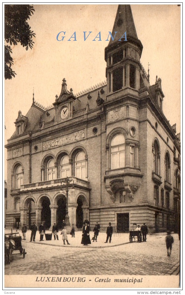 LUXEMBOURG - Cercle Municipal - Luxemburg - Stadt