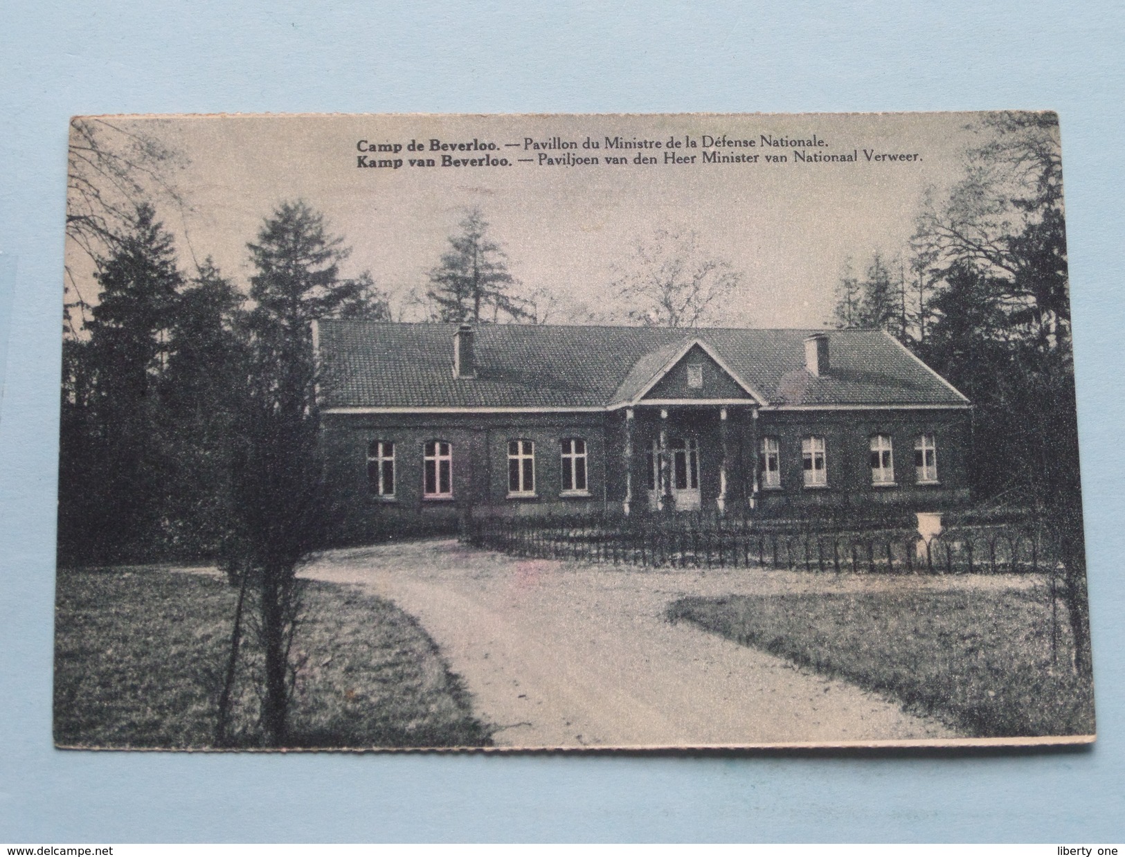 Paviljoen Van Den Heer Minister Van Nationaal Verweer ( Loosvelt-Adeline) Anno 1939 ( Zie Foto Details ) !! - Leopoldsburg (Camp De Beverloo)