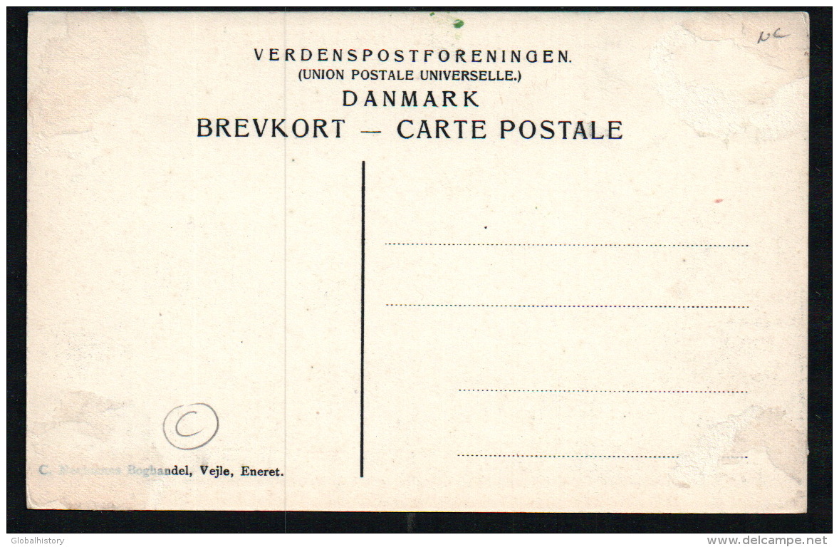 DD2450  DENEMARKEN  JELLING KONG GORMS HOJ.    POSTCARD - Denemarken