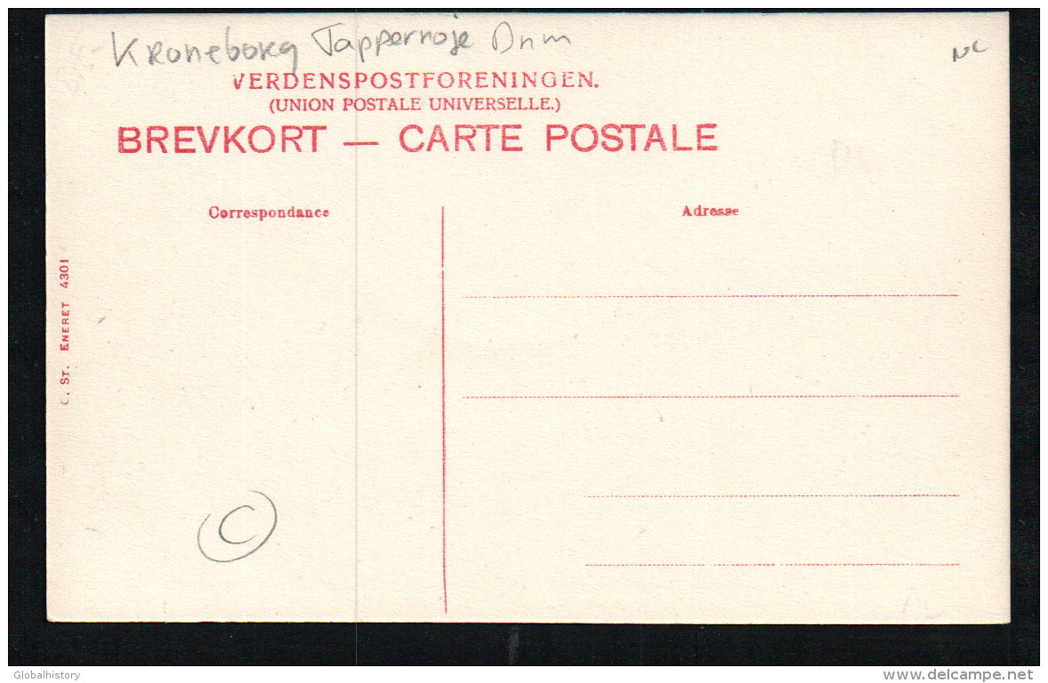 DD2452  DENEMARKEN  KRONEBORG TAPPERROJE  BREDESHAVE    POSTCARD - Danemark