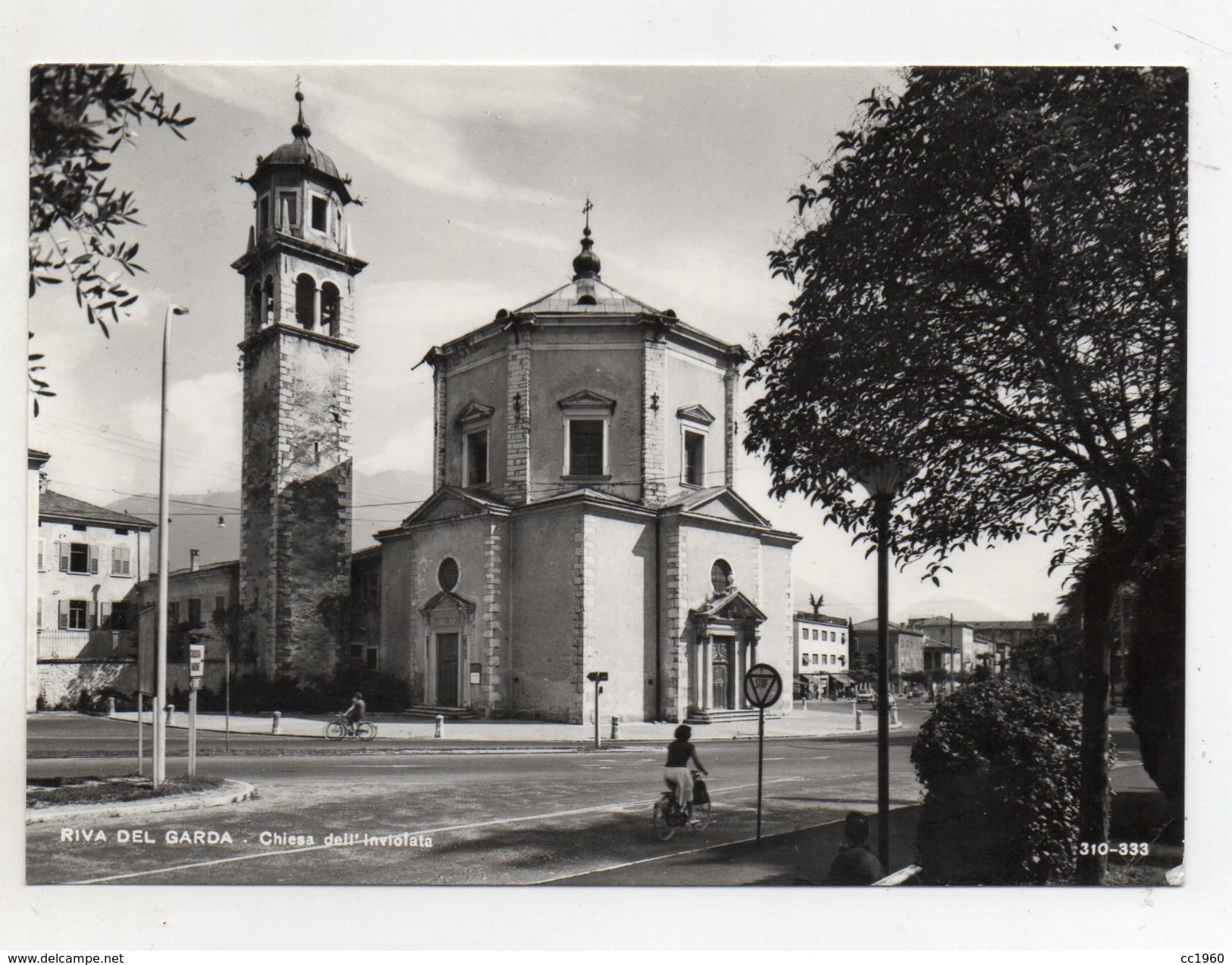 Riva Del Garda (Trento) - Chiesa Dell'Inviolata - Viaggiata Nel 1965 - (FDC6964) - Trento