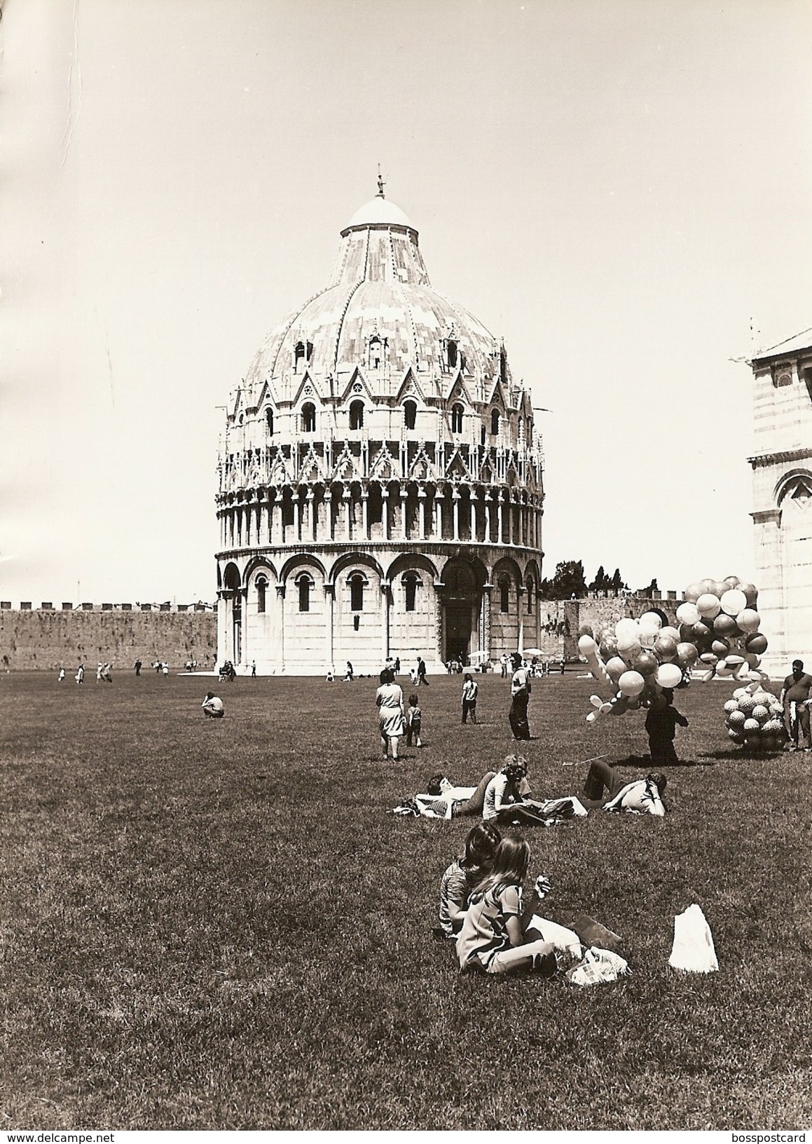 Pisa - REAL PHOTO (13,0 X 18,0 Cm) - Battistero - Italia - Pisa