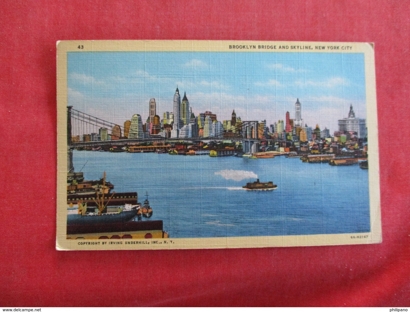 New York > New York City > Brooklyn Bridge & Skyline   Ref 2761 - Brooklyn