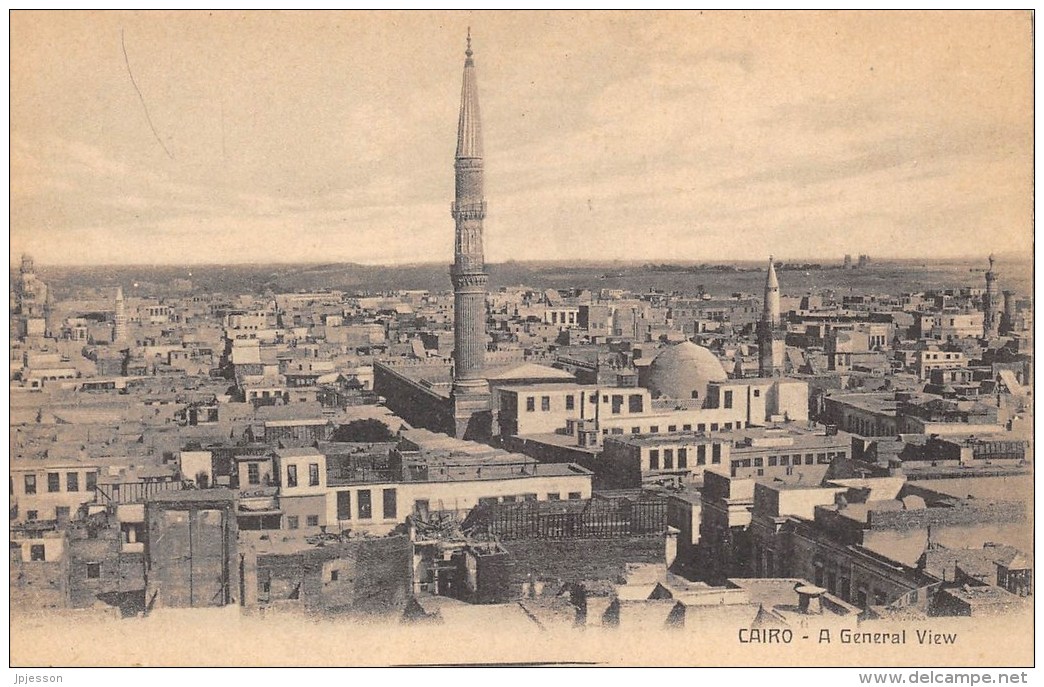 CAIRO   A GENERAL VIEW - Le Caire