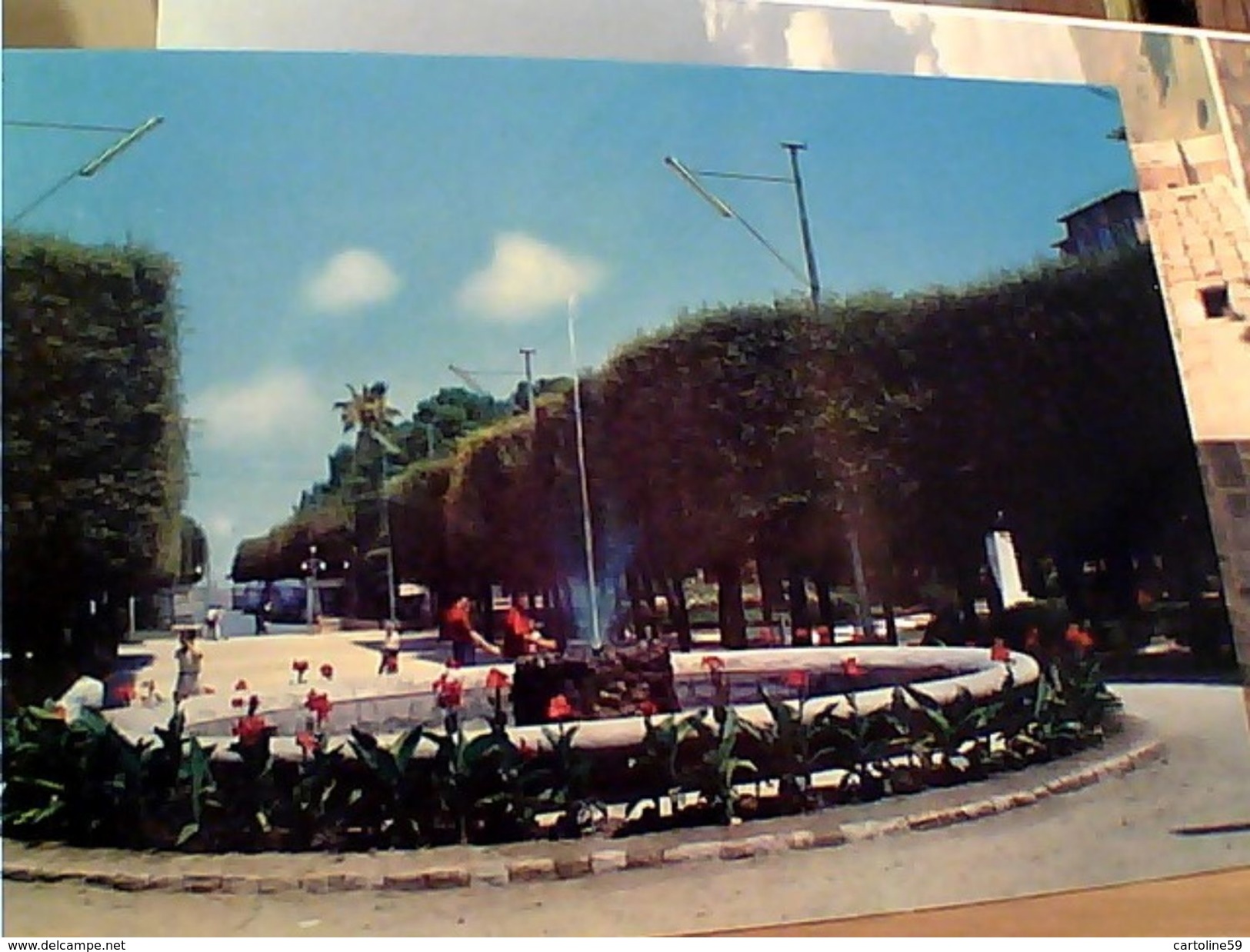 2 CARD CERIGNOLA CORSO ROMA  E GIARDINI   N1975  GM20025 - Cerignola