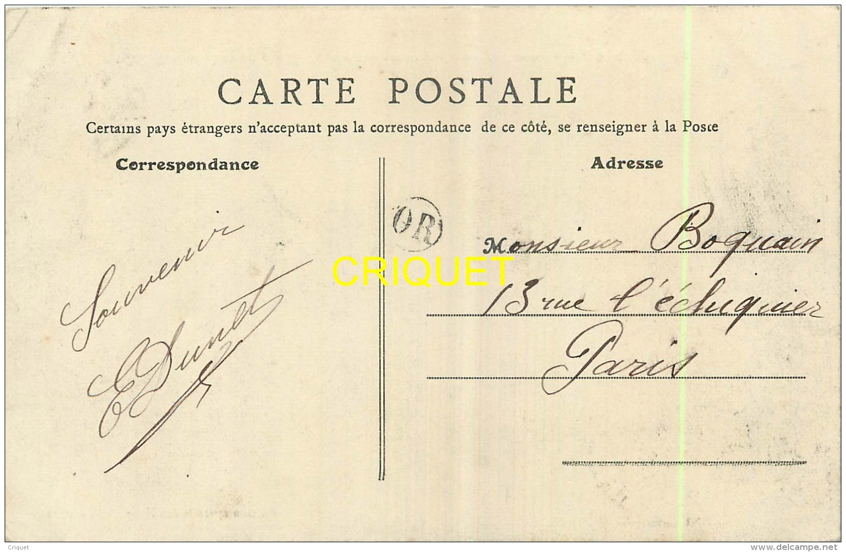 80 Abbeville, Le Pont Tournant Sur Le Canal De La Somme, Cycliste Et Facteur......,  Affranchie 1909 Et Cachet OR - Abbeville