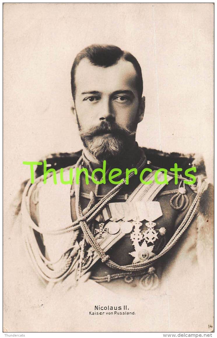 CPA NICOLAUS II KAISER VON RUSSLAND  RUSSIE RUSSIA - Case Reali