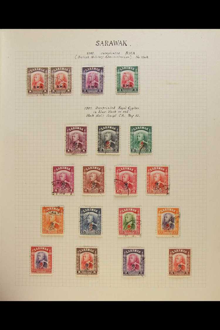 BRITISH COMMONWEALTH COLLECTION Late 19th Century To 1950's Mint & Used Mainly All Different Stamps In Two Albums, The S - Other & Unclassified