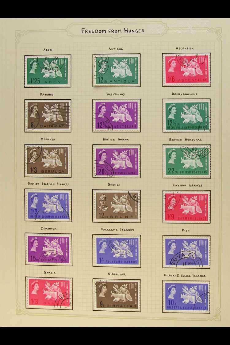 1953-67 VFU COMMONWEALTH OMNIBUS COLLECTION. An ALL DIFFERENT Collection Neatly Presented On Album Pages That Includes 1 - Altri & Non Classificati