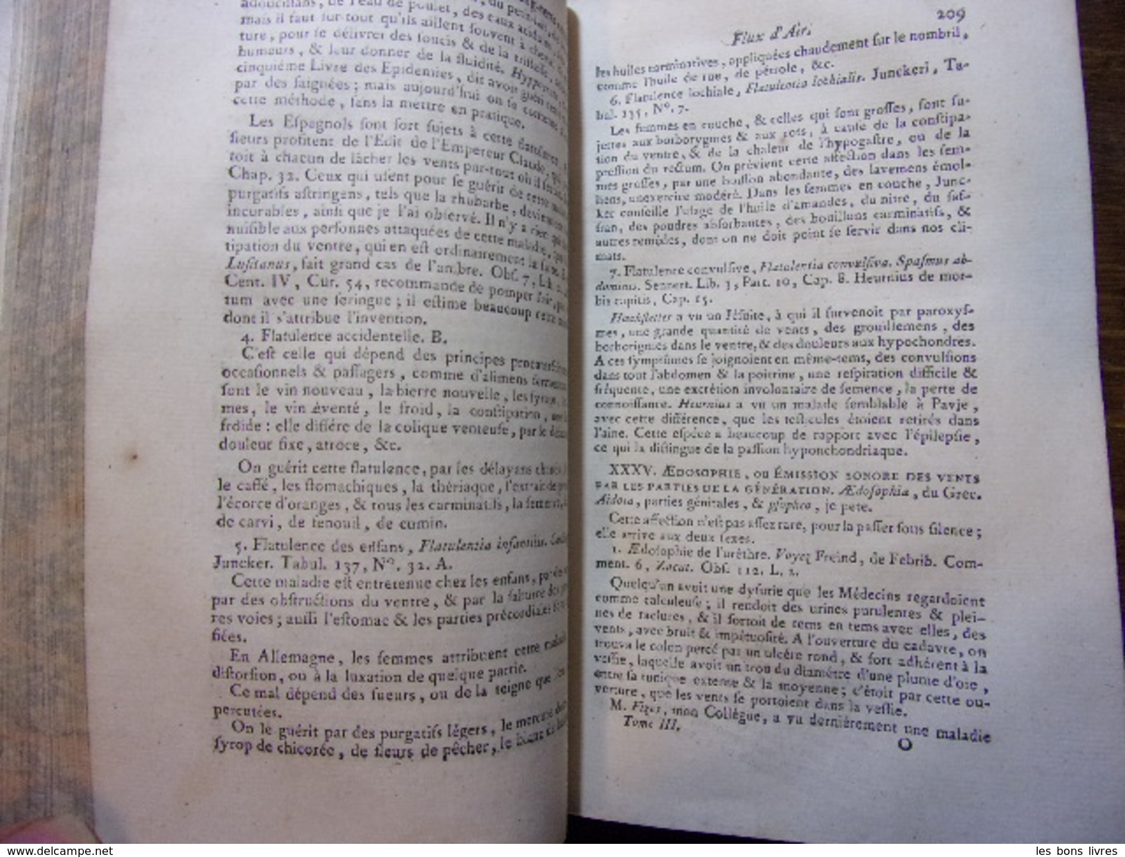 NOSOLOGIE.Les Flux, Les Difformités  François Boissier De Sauvage MDCCLXXI - Before 18th Century