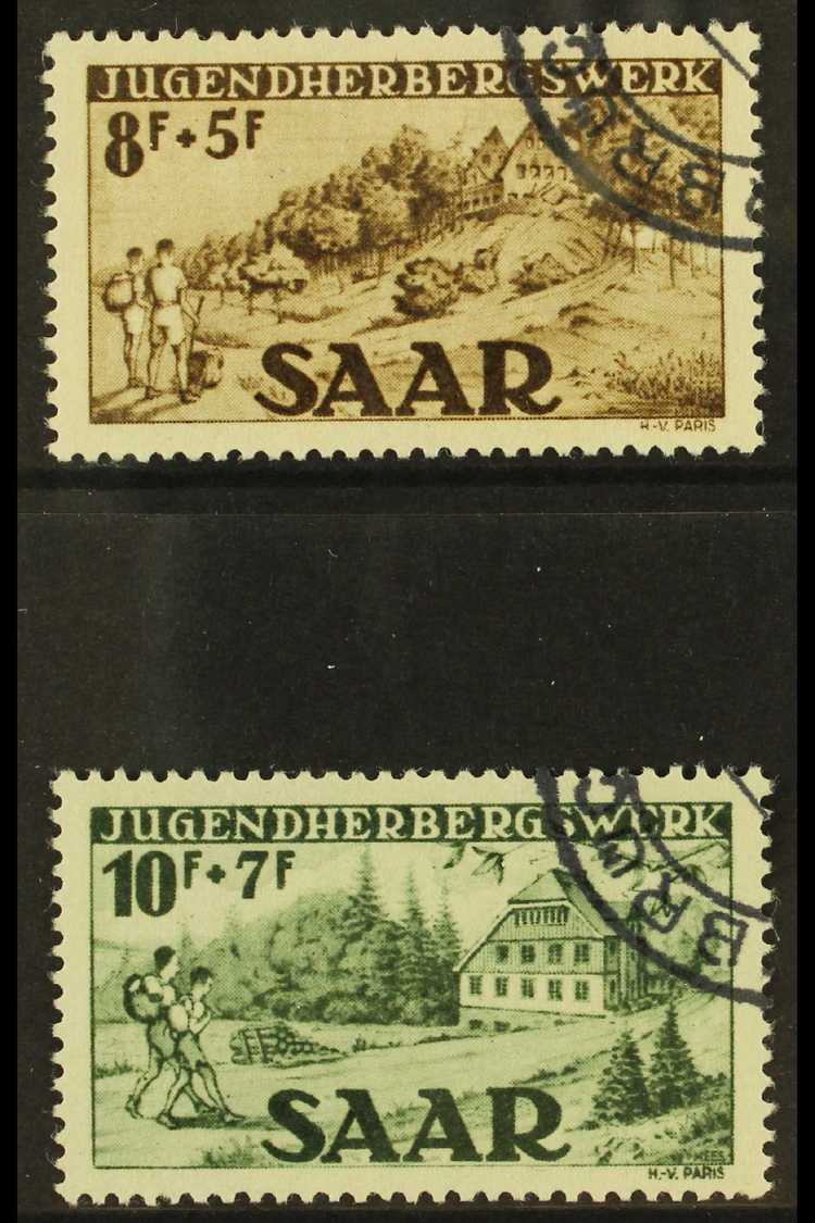 1949 Youth Hostels Fund Set (SG 259/60, Mi 262/63) Very Fine Used. (2 Stamps) For More Images, Please Visit Http://www.s - Altri & Non Classificati
