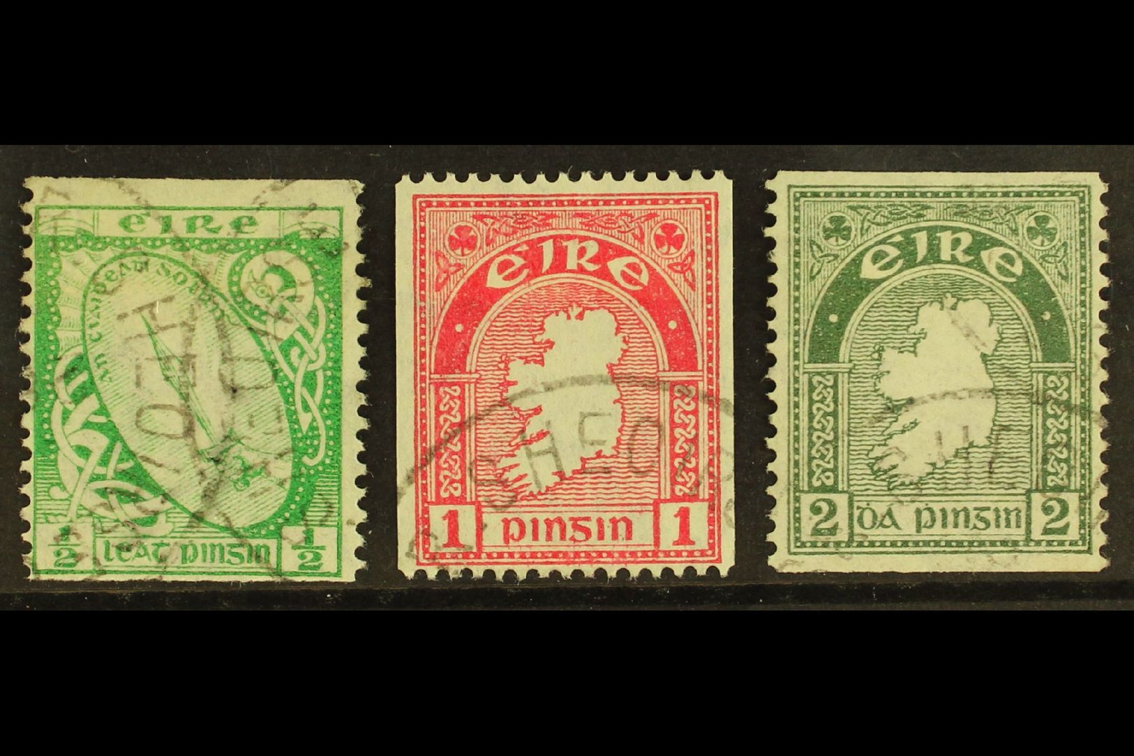1922-34 COIL STAMPS ½d, 1d Perf 15 X Imperf, And 2d Imperf X Perf 14, SG 71a, 72c And 74a, Fine Cds Used. (3) For More I - Sonstige & Ohne Zuordnung