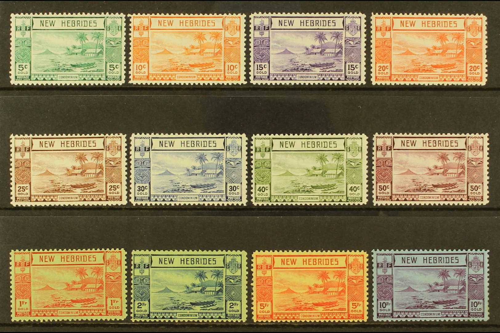 1938 (English) Complete Definitive Set, SG 52/63. Very Fine Mint. (12 Stamps) For More Images, Please Visit Http://www.s - Sonstige & Ohne Zuordnung