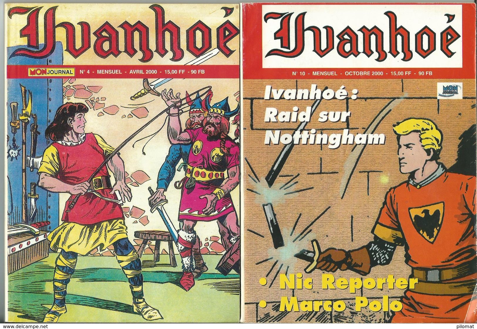 Ivanhoé 4 Et 10 Deuxième Série - Ivanohe