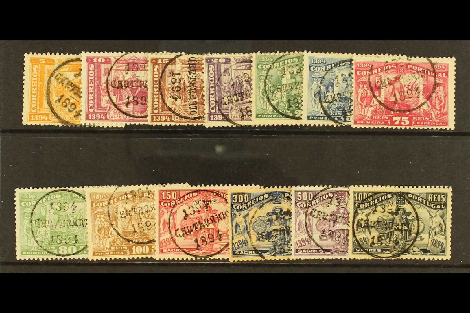 1894 Prince Henry The Navigator Set, Mi 96/108, Very Fine Used (13). For More Images, Please Visit Http://www.sandafayre - Sonstige & Ohne Zuordnung