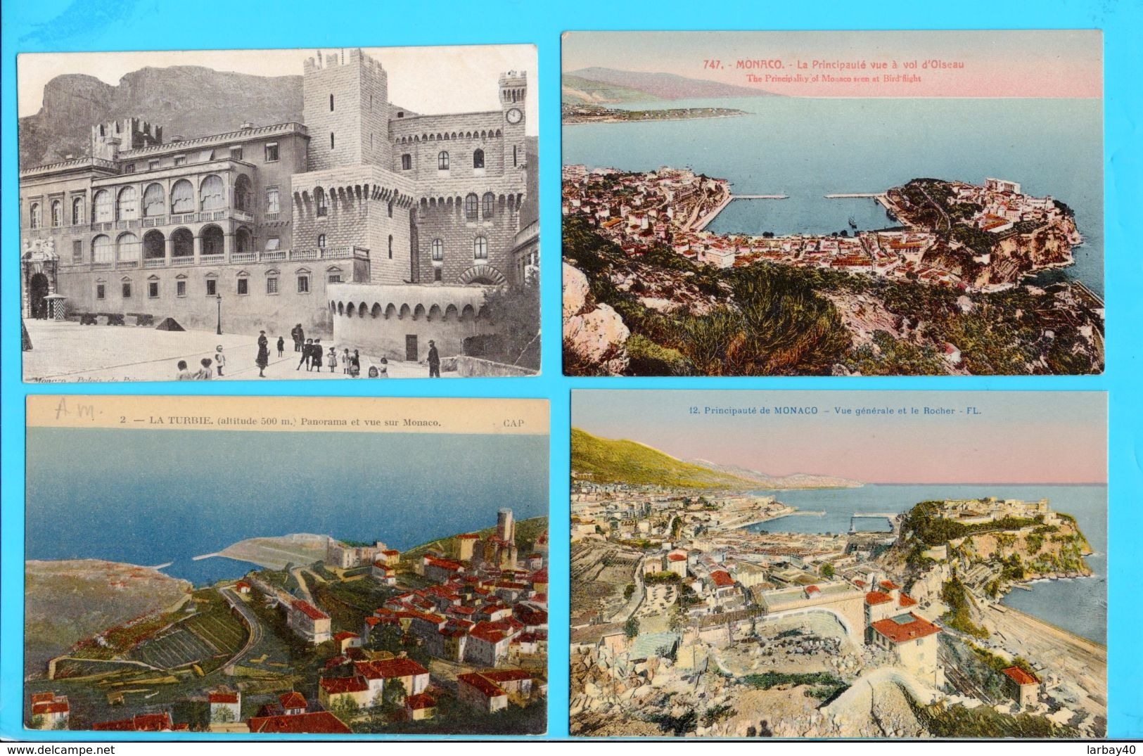 Lot De 12 Cpa  Carte Postale Ancienne - Monaco - Colecciones & Lotes