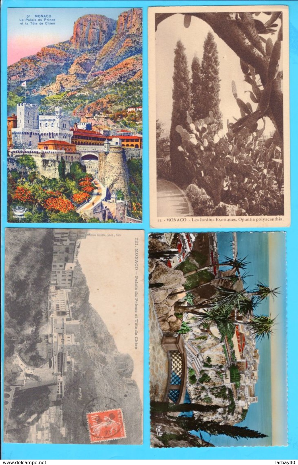 Lot De 12 Cpa  Carte Postale Ancienne - Monaco - Colecciones & Lotes