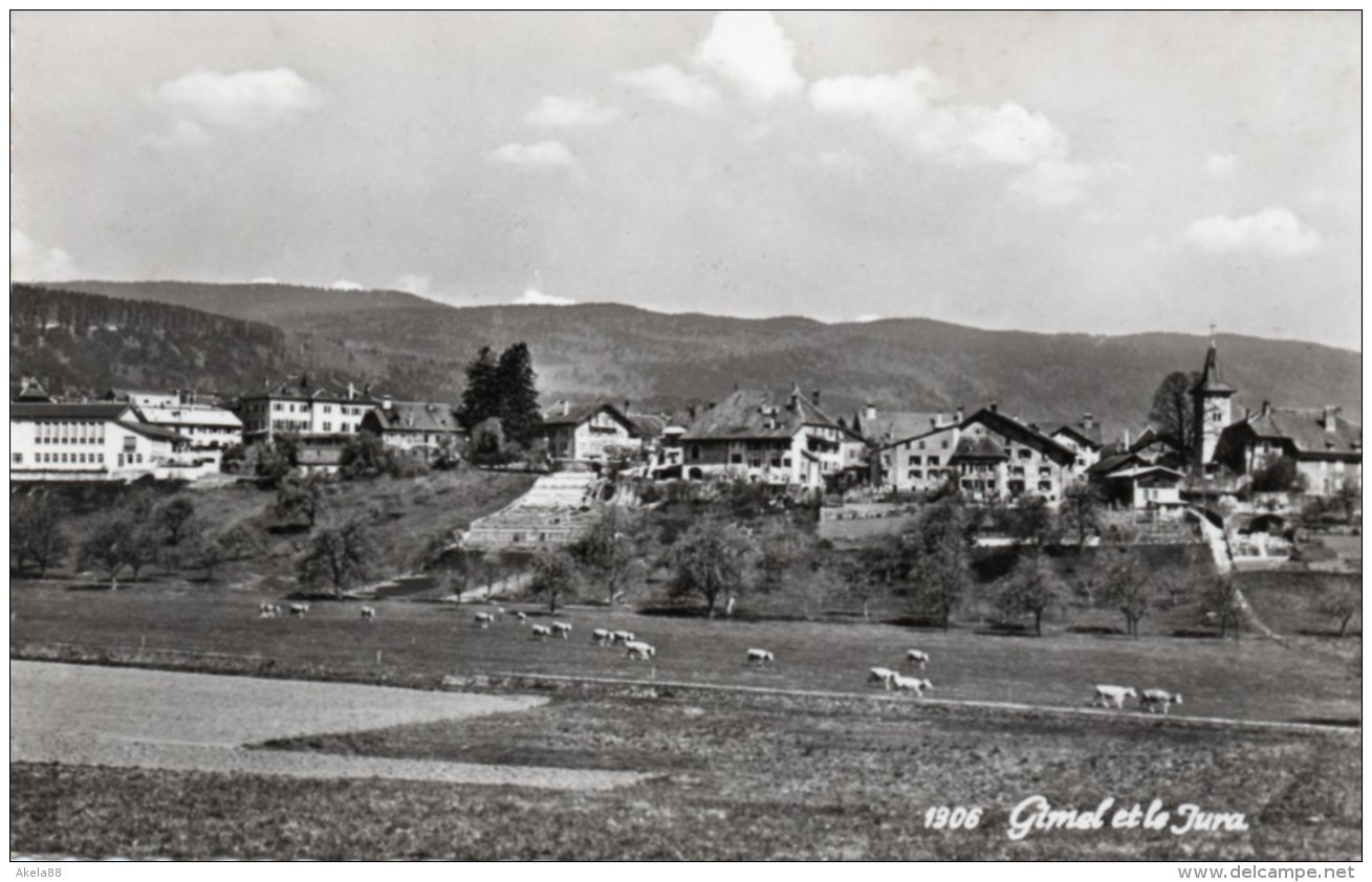 SVIZZERA - VAUD - GIMEL ET LE JURA - Gimel