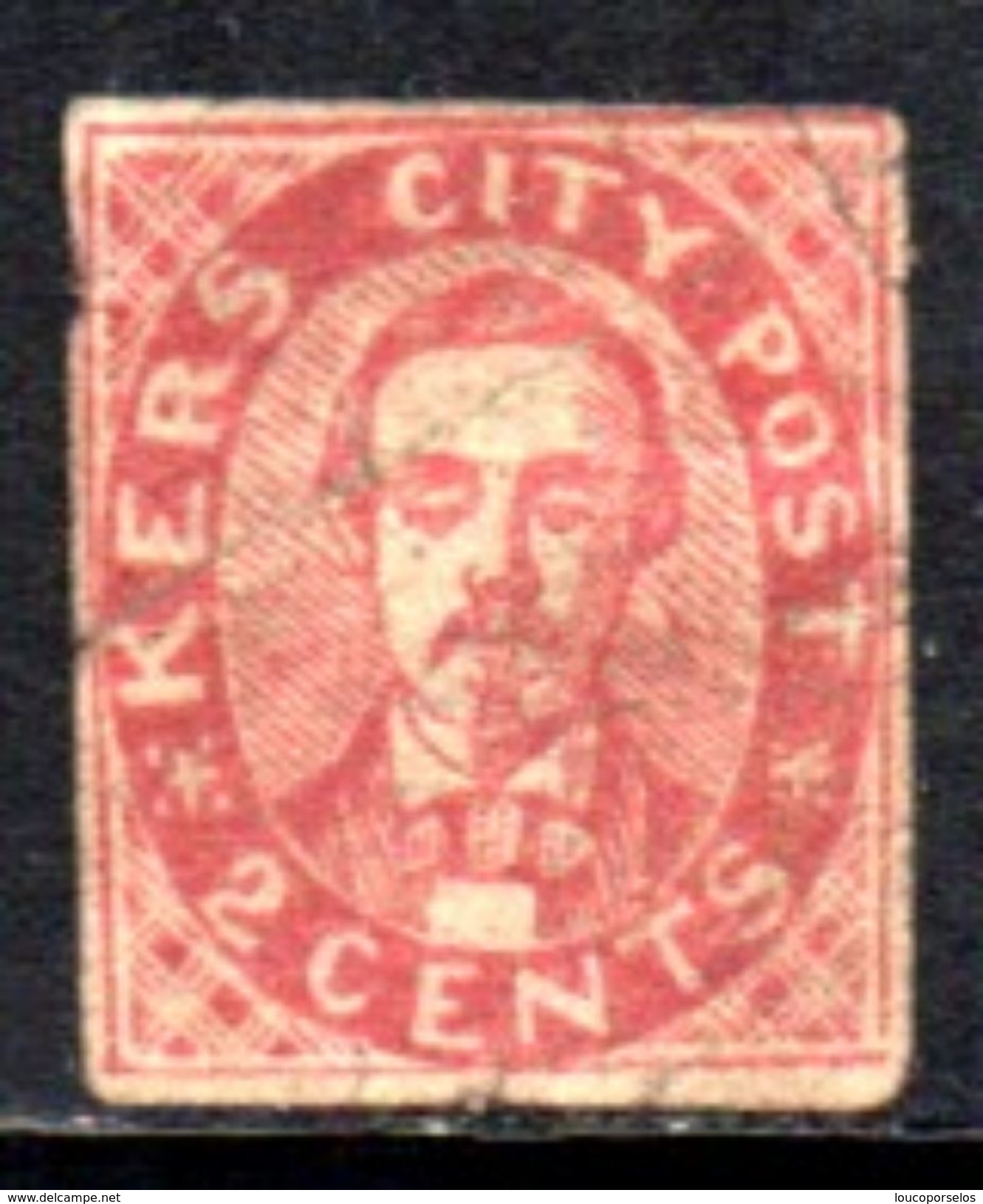 06585 Canada Kers City Post Emissão Particular Com Defeito - Werbemarken (Vignetten)