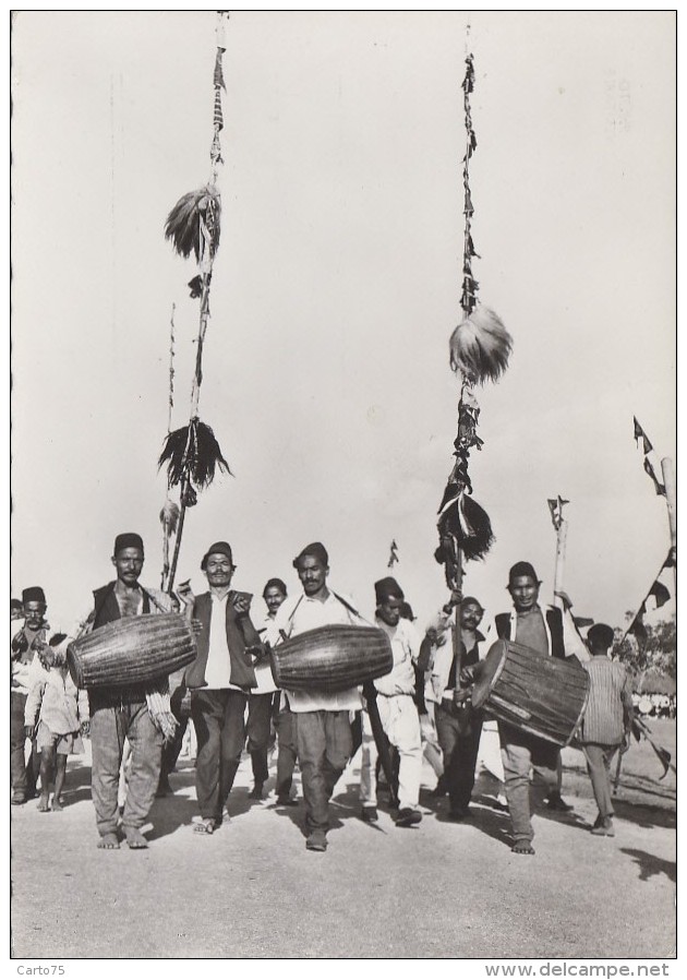 Népal - Kathmandou - Scènes Et Types - Fête Anniversaire Du Roi - Musique - Editeur Robillard Paris N° 26 - Nepal