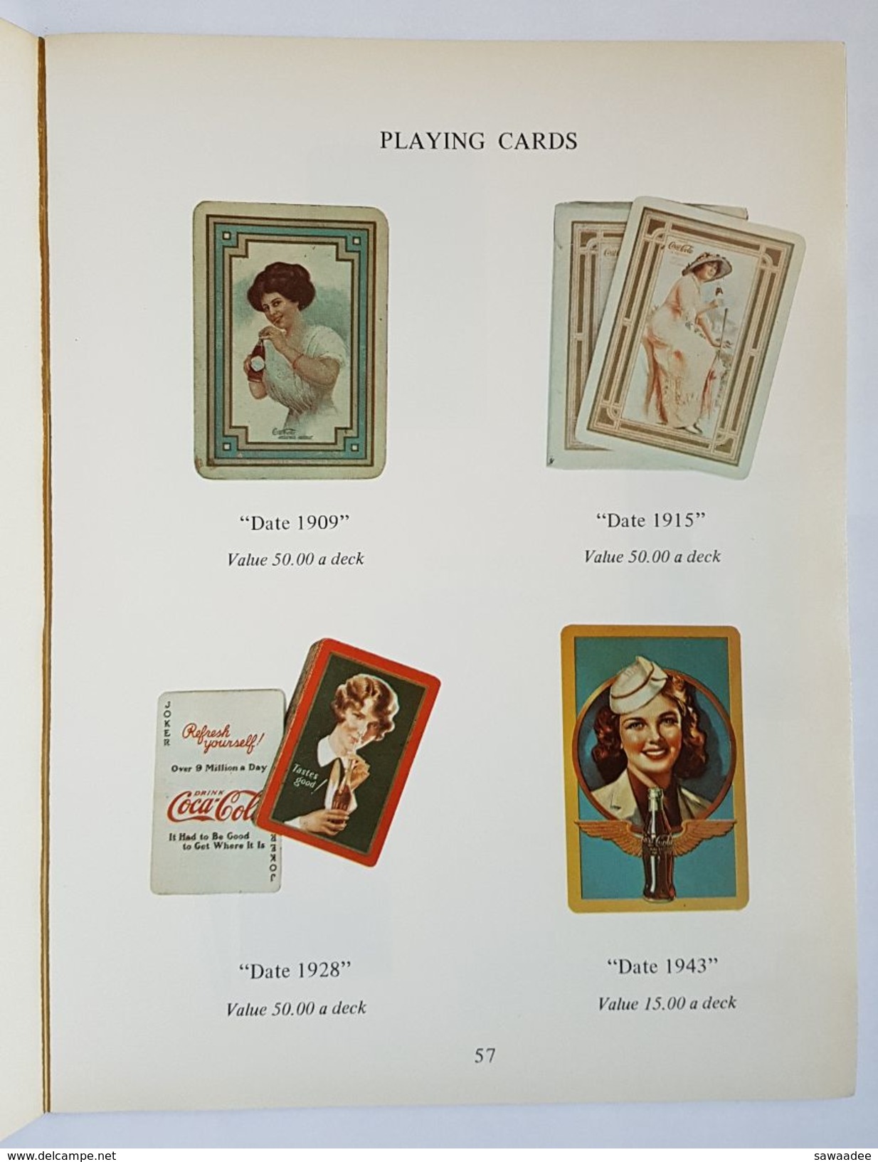 CATALOGUE DE VENTE - U.S.A. - COCA COLA - COLLECTIBLES VOL.II - SHELLY AND HELEN GOLDSTEIN - 1973 - Books