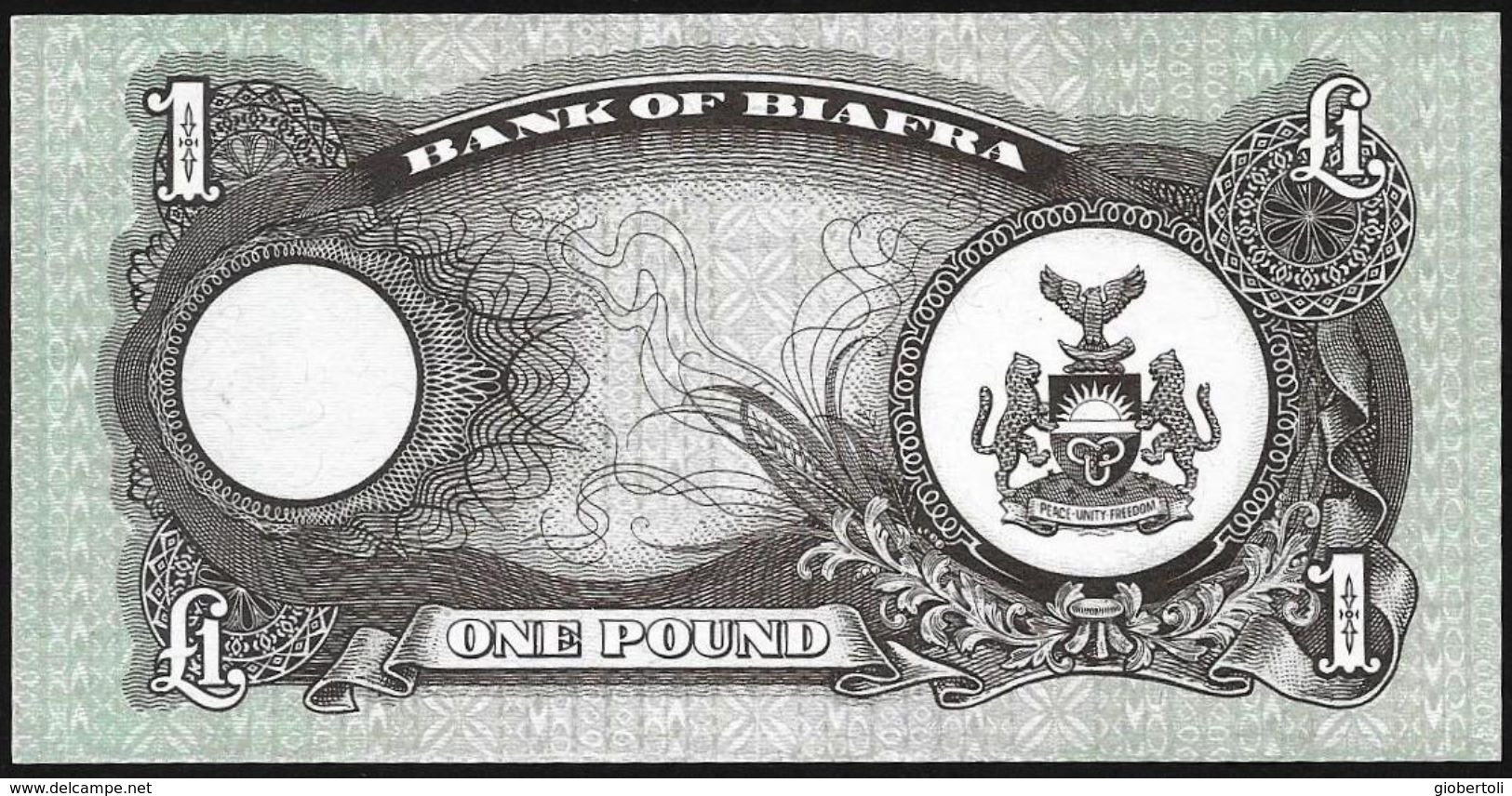 Nigeria (Biafra): 1 Pound - Nigeria