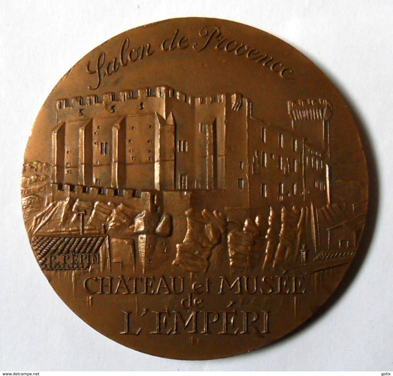 Médaille Bronze - Château Musée EMPERI -  Collections Du Musée De L'Armée - Salon De Provence - Autres & Non Classés