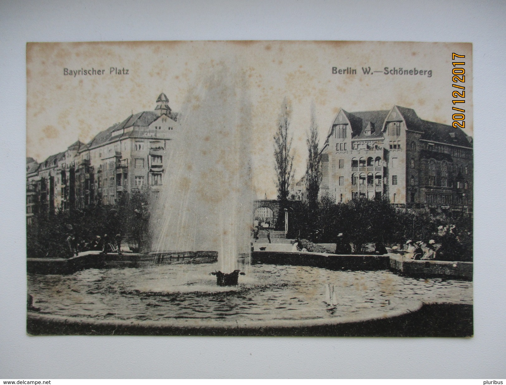 BERLIN SCHÖNEBERG BAYRISCHER PLATZ   , OLD POSTCARD  , 0 - Schöneberg