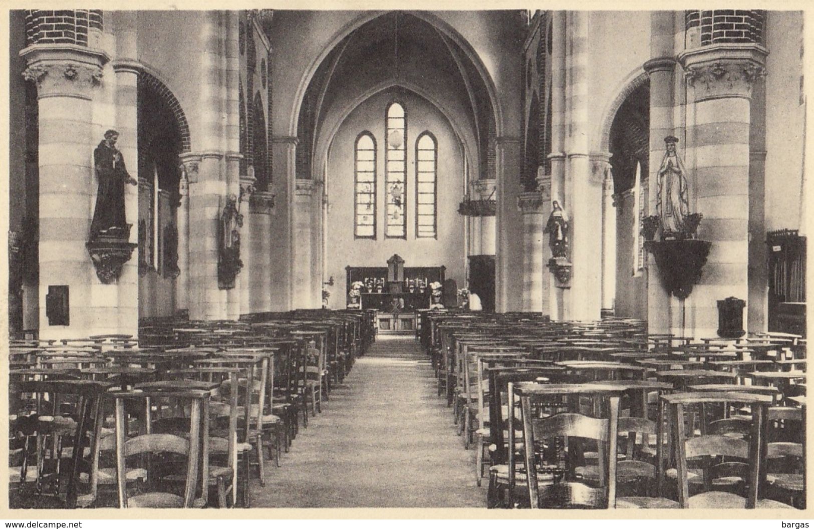 Coq Sur Mer De Haan église Intérieur - De Haan