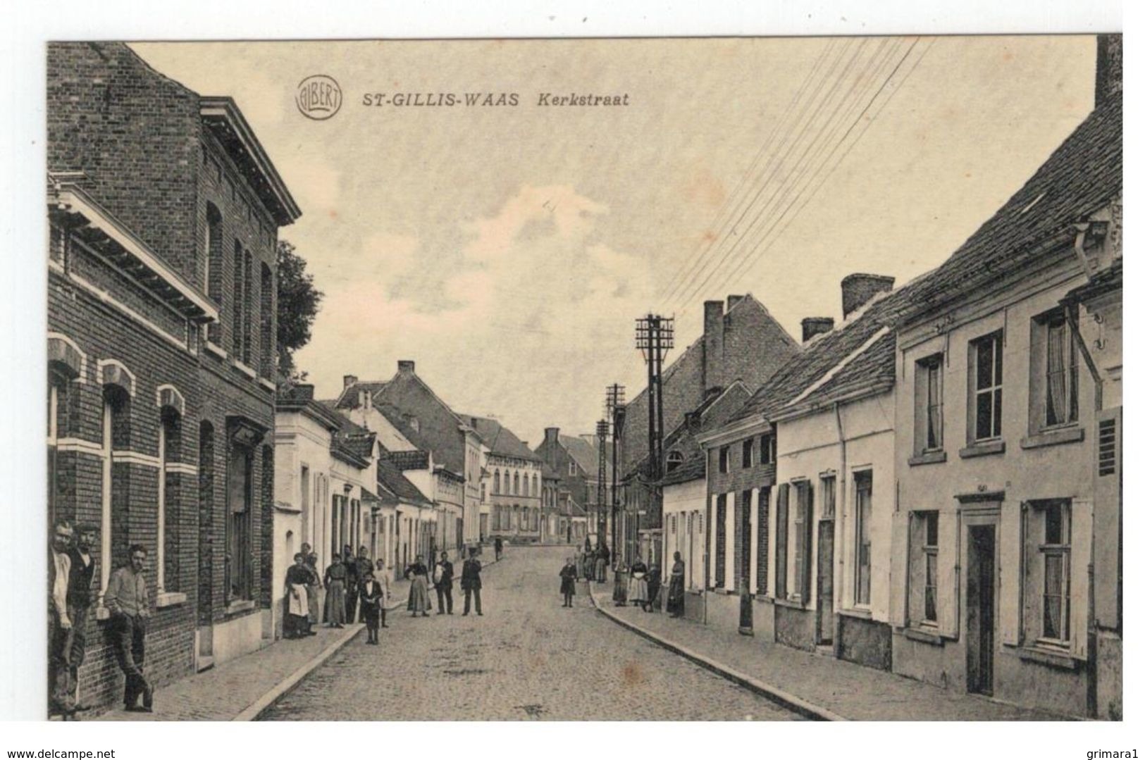 ST-GILLIS-WAAS  Kerkstraat - Sint-Gillis-Waas